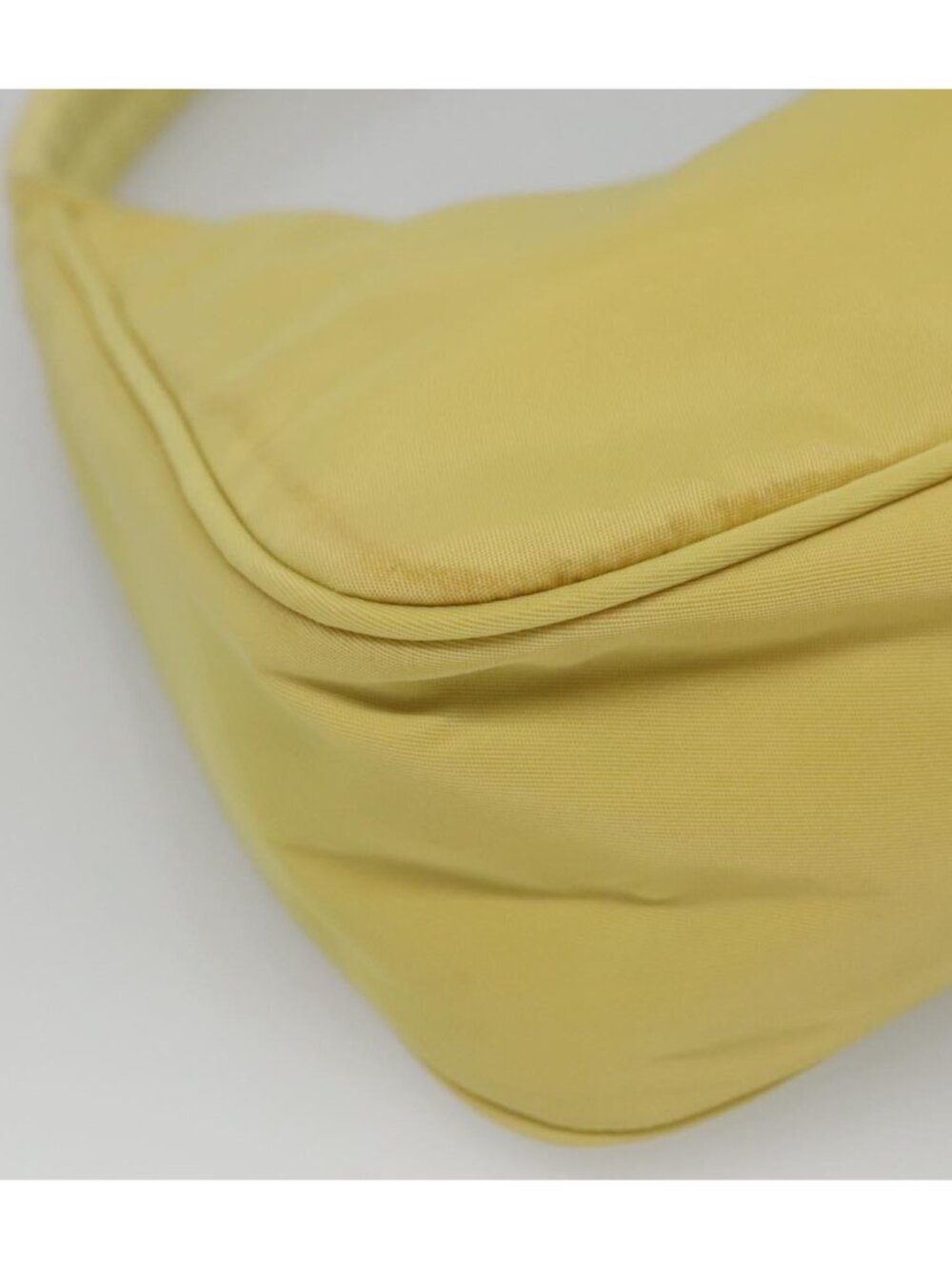 PRADA Accessory Pouch Nylon Yellow Gold - Picture 13 of 16